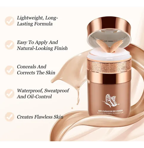 Boobeen Air Cushion Bb Cream Hidratante Mate Natural