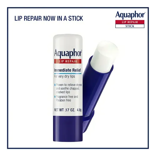 Aquaphor Lip Repair Stick – Bálsamo Labial Alivio Inmediato 4,8g