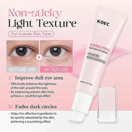 Crema Contorno De Ojos Pdrn Pink Peptide Anti Ojeras Arrugas