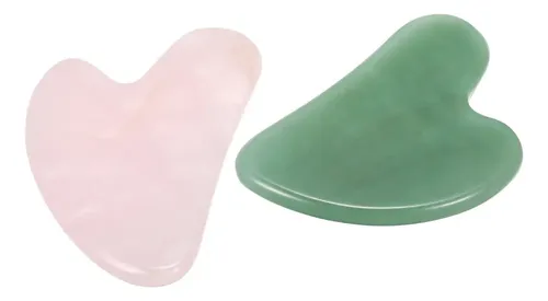 Nuevo Masajeador Facial Y De Cuello Gua Sha Con Piedra De