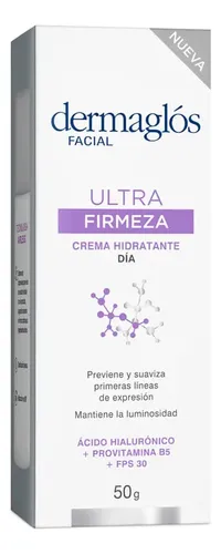 Crema Dermaglós Hidratante De Día Fps30 Ultra Firmeza X50g