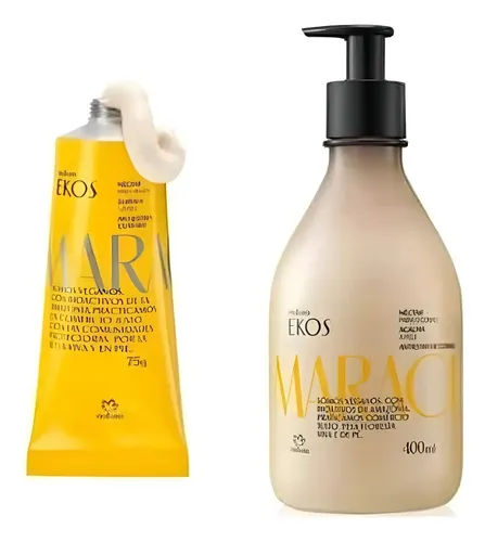 Duo Hidratante Corporal + Manos Natura Ekos Fragancia Maracuyá