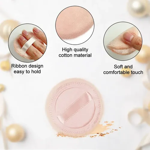 10pcs Powder Puff Cotton Cosmetic Face Makeup Powder Puff…
