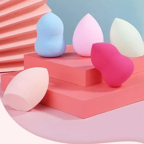 Abgream 24pcs Makeup Sponge Blender Set – 21 Pcs Latex-free