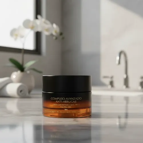Crema Complejo Avanzado Anti Arrugas Retinol Q10 Vitamina C