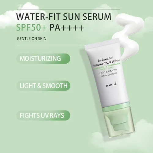Protector Solar Facial Spf 50 Con Centella, Serum Water-fit
