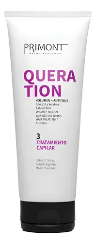 Mascarilla Keratina Primont Queration Reparacion 220g