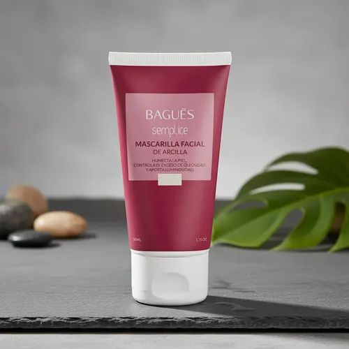 Mascarilla Facial De Arcilla Bagués Semplice Purificante 50m