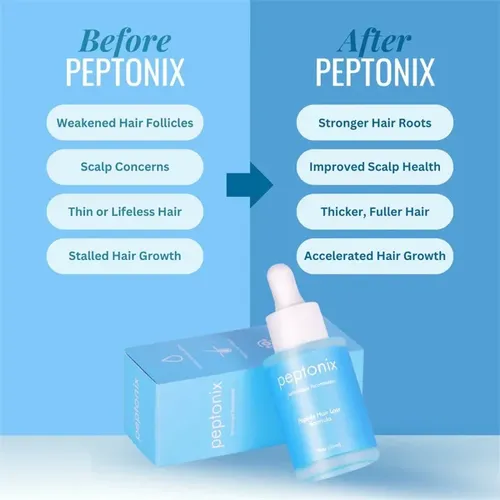 Suero Capilar Peptonix Anticaída Con Péptidos 30ml