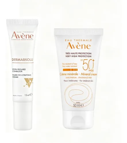 Set Crema De Ojos Antiedad + Cc Sensible + Crema