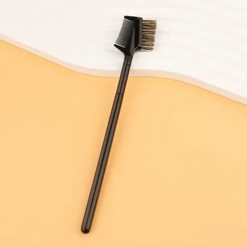 1 Peine Reutilizable Doble Punta Para Cejas Y Pestañas
