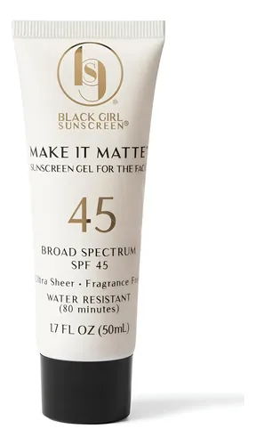 Protector Solar Facial Spf 45 Black Girl Sunscreen