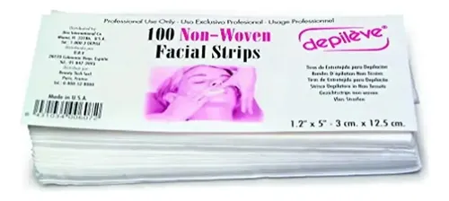 Tiras De Cera Facial Depileve, Tiras De Depilación Con Cera