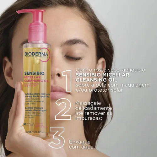 Óleo Micelar Demaquilante Bioderma Sensibio Micellar Oil