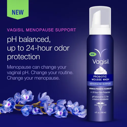 Agente Limpiador Para La Piel Vagisil Probiotic Mousse Wash