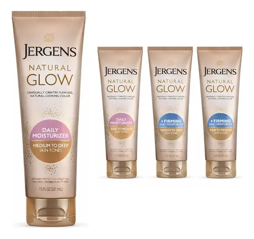 Jergens Natural Glow Loción Autobronceante Elegi Tu Tono