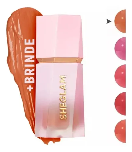 Color Bloom Sheglam rubor tono del maquillaje Birthday Suit