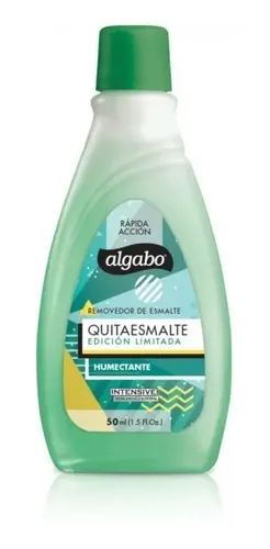 12 Quitaesmalte Fortalecedor Con Silicona Algabo 50 Ml