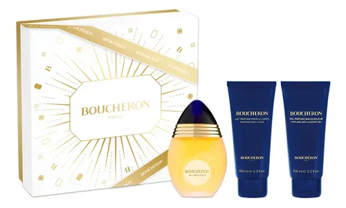 Perfume Boucheron Femme EDP Set Floral Oriental 100ml + Body Lotion + Shower