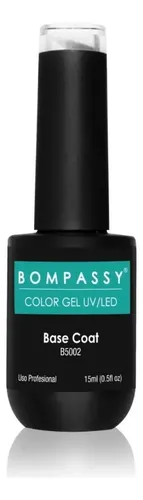 Bompassy Gel Base Coat 15ml Uv/led B5002 15 X 6 Unidades