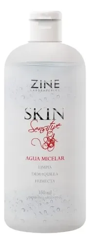 Agua Micelar Zine Skin Sensitive 350ml Limpia Humecta