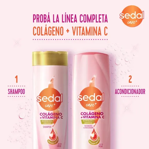 Acondicionador Sedal Colageno + Vitamina C X 650 Ml