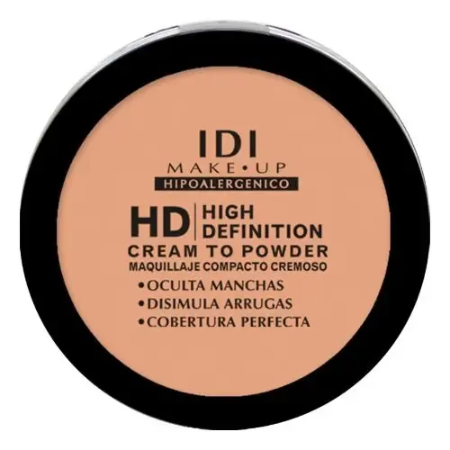 Base de Maquillaje IDI Make Up Cream to Powder Country Beige de Alta Cobertura y Larga Duración