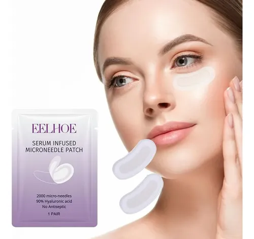 Parche De Ojos Con Microagujas De Colágeno, Máscara De Ojos