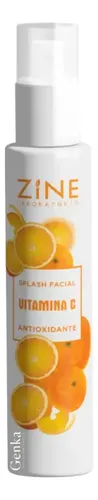 Splash Facial Antioxidante Vitamina C 10% 100ml Zine Todo Tipo De Piel Día/noche