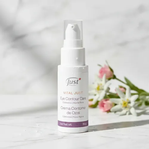 Crema Contorno De Ojos Just Vital 30g Antiarrugas Bolsas Oje