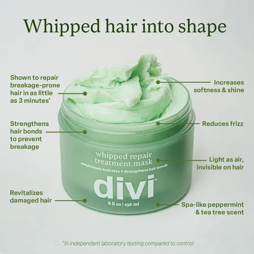Mascarilla De Tratamiento Capilar Divi Whipped Repair 240ml