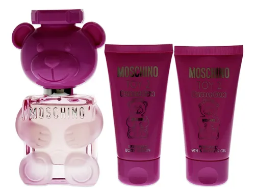 Set De Regalo Perfume Moschino Toy 2 Bubble Gum, 50 Ml, Edt,