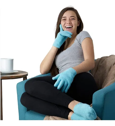 Natracure Set Calcetines Y Guantes Hidratantes Aqua