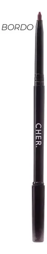 Delineador De Labios Retráctil Cher The Liner Bordo