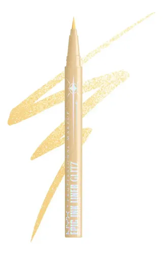 Delineador De Ojos Nyx Epic Ink Liner Glitz 02 Gold Metalizado