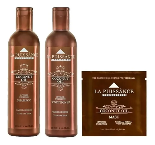 Shampoo Acondicionador Coconut Oil + Regalo  – La Puissânce