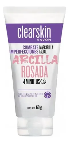 Avon Clearskin Mascarilla De Arcilla Rosada