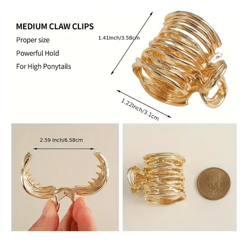 D. Accesorio Para El Cabello Elegante Para Coleta Alta O