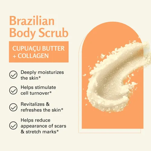 Exfoliante Corporal M3 Naturals Manteca Cupuacu 473ml