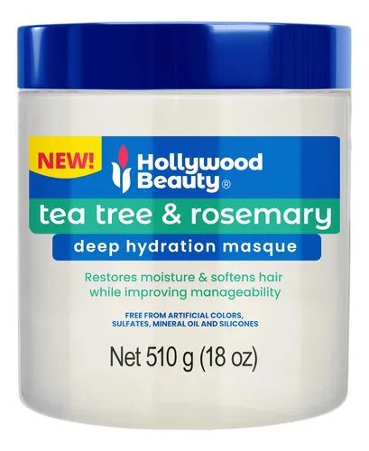Mascarilla Para El Cabello Hollywood Beauty 510 G Tea Tree R