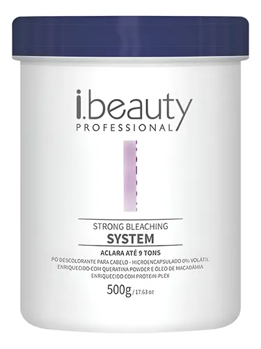 Decolorante Profesional I.Beauty de 9 Tonos Con Protein Plex para Cabello 500 g