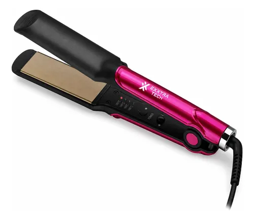 Planchita De Pelo Alisador Cabello Exxtra Tech 45w Cerámica