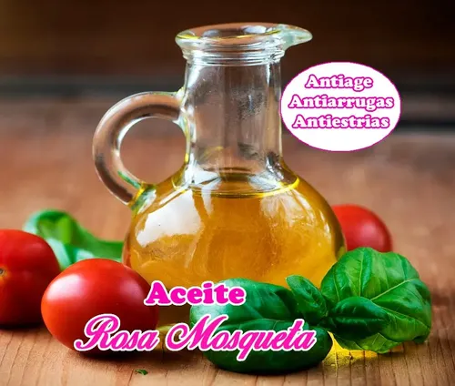 Aceite De Rosa Mosqueta Puro, Cremas Masajes Estrías 250 Ml