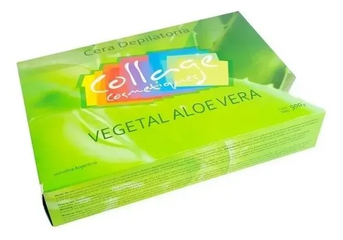 Cera Depilatoria Collage Vegetal Sistema Español X 900gr