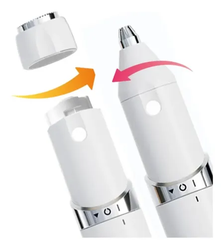 Mini Removedor De Vello Eléctrico 2 En 1 For Mujer, Luz Led