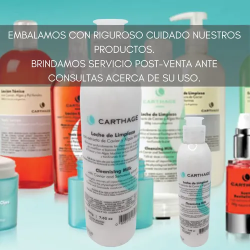 Leche Limpieza Facial Carthage Ext Caviar Algas Hidrata 200g