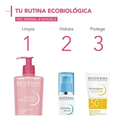 Fcgel Micelar Espumoso Sensibio 500 Ml Limpiador Facial Pprt