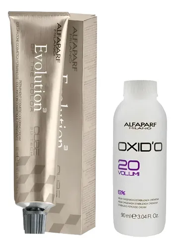 Alfaparf | Evolution | Combo Pomo Tintura + Oxidante