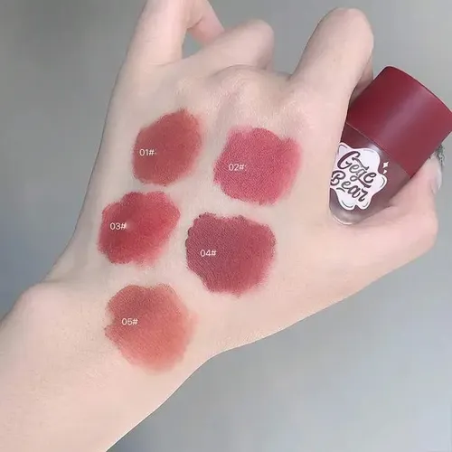 Labial Mate Terciopelo Art Velvet Mist Lip Mud Gege Bear Color 03