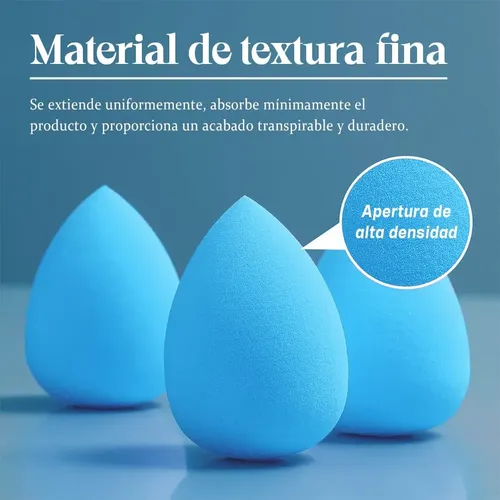 Juego De 15 Esponjas De Maquillaje,polvo Facial, Esponjas